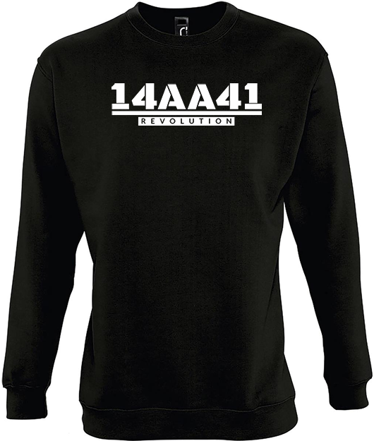 A41 Sweatshirt white logo