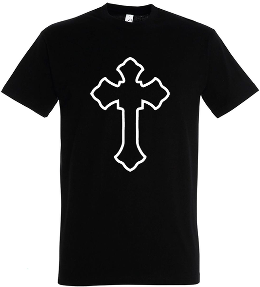 Holy spirit black T-shirt white logo