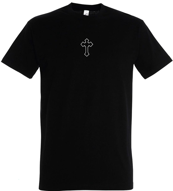 Holy spirit black T-shirt white logo