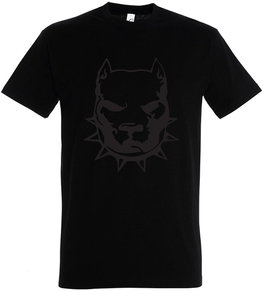 Alpha King black T-shirt big black logo