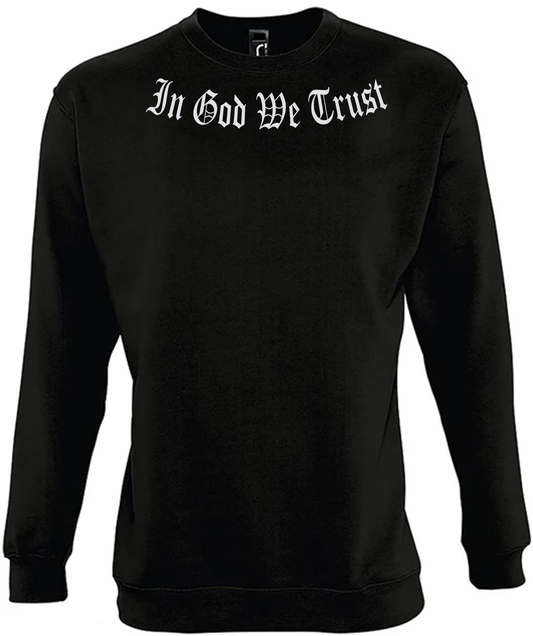 Holy spirit black sweatshirt old english