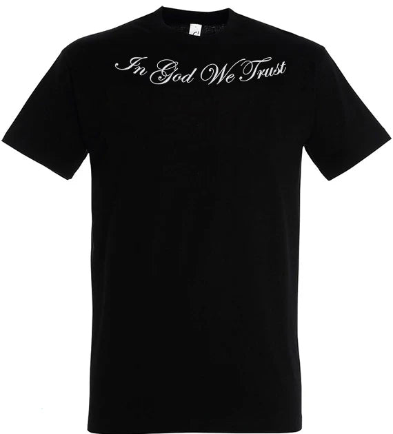 Holy spirit black T-shirt cursive