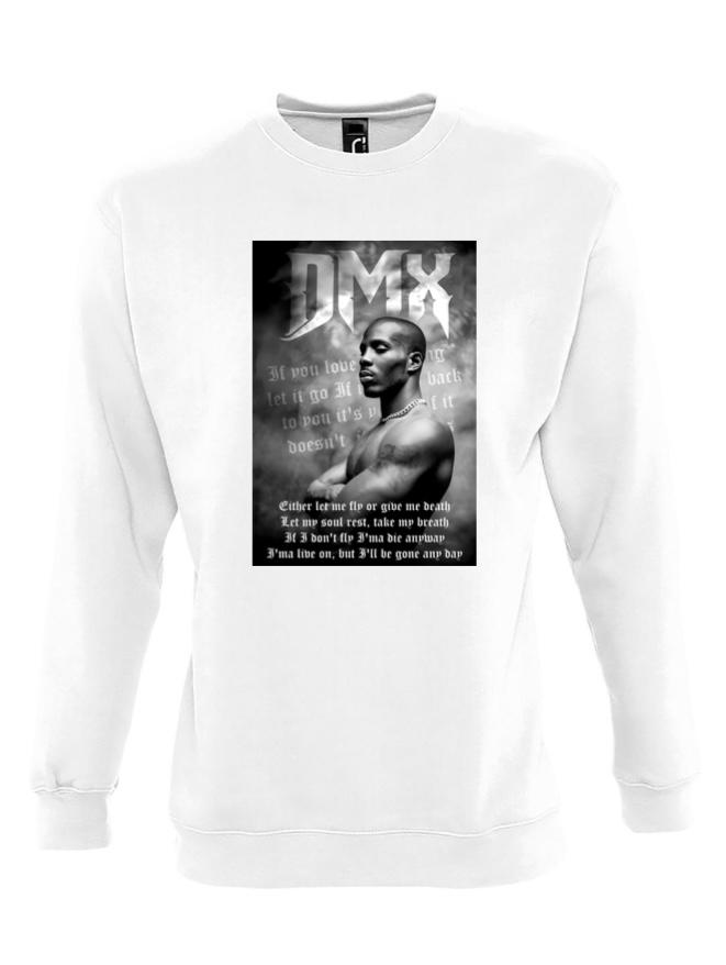 DMX- let me fly white sweatshirt