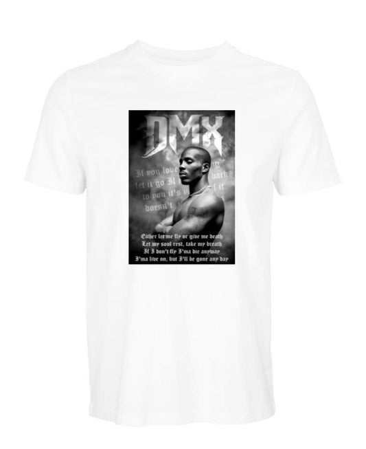 DMX- let me fly white T-shirt