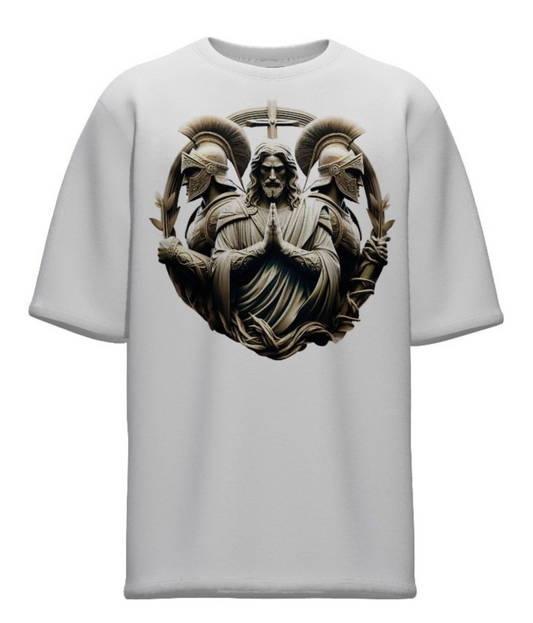 Holy spirit white T-shirt Jesus and Archangel guardians