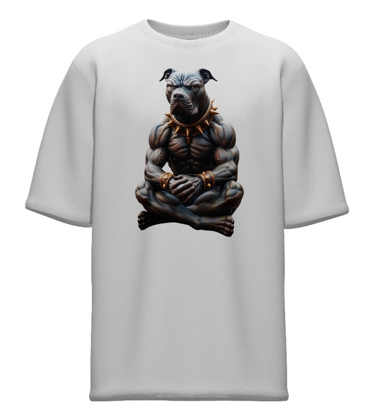 King Alpha white T-shirt Alpha Titan